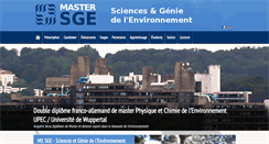Desktop Screenshot of master-sge.com